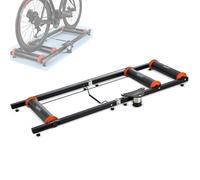 Supporto for allenamento bici,supporto for allenamento mountain bike con rullo silenzioso e ruota di riduzione del rumore,rulli for allenamento bici pieghevoli for interni,adatti a ruote da 16-27,5''