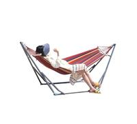Supporto for Amaca, Supporto for Altalena A 3 Livelli Regolabili, for Viaggi, Campeggio, Picnic, Giardino, Patio (con Amaca)(Red)