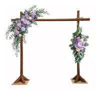 Supporto for Arch da Giardino for Fondale in Legno, Arch for Palloncini, Pergolato Quadrato for Cerimonia di Matrimonio, Festa di Compleanno