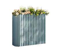Supporto For Aria Condizionata Esterna, Pannello For La Privacy Esterna For Unità AC, Recinzione Decorativa For Condizionatori D'aria Con Vaso Di Fiori, For Balcone Da Giardino(Color4,85x35x80cm)