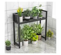 Supporto For Aria Condizionata Esterna, Schermo For La Privacy Del Condizionatore D'aria Carbonizzato, Pianta, Fiore For Unità Di Condizionamento D'aria Esterna, For Unità Esterna(Black,120x35x110cm)