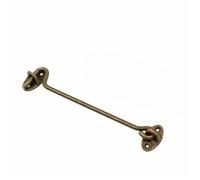 Supporto for asta di supporto for cerniera for finestra da 3 pollici in ottone, gancio e occhiello for cabina, serratura for porta, for, ferramenta rinforzo antivento Per Porta(24.3cm)