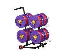 Supporto For Bobine Di Cavi Elettrici, Carrello Portaoggetti For Bobine Di Cablaggio, Distributore Di Cavi A Più Assi, Con Vassoio Portaoggetti Regolabile,For Un Posto(8 trays)