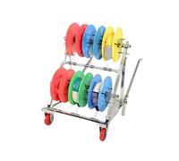 Supporto For Bobine Di Filo Con 6 Aste, For Acciaio Laminato A Freddo, Grande Capacità For Componenti Elettrici(6 Rods Wire)