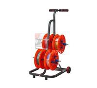 Supporto For Bobine Di Filo Da 4/6 Barre, Assortimento Elettrico, Supporto For Carichi Pesanti Con 2 Ruote, For Riporre Cavi Espositivi(4 Rods Wire)