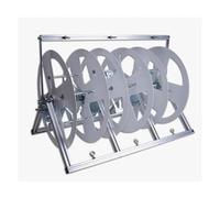 Supporto For Bobine Di Filo,Distributore Cavi/fili Resistenza Superiore,Carrello Con Struttura In Acciaio Saldato Impieghi Gravosi,Vendita Al Dettaglio Prodotti Elettrici Industriali(Style 3)