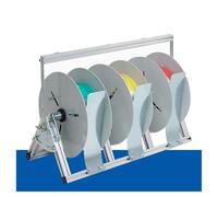 Supporto for bobine di filo, porta-avvolgicavi e dispenser, supporto for bobine di filo industriale, adatto for l'esposizione e la conservazione dei cavi nel settore elettrico