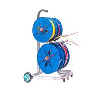 Supporto For Bobine Di Filo, Supporto For Bobine Di Filo Di Acciaio Laminato A Freddo, Carrello For Bobine Di Filo For Impieghi Gravosi Da 4/6 Aste(4 Rods Wire)