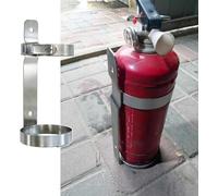 Supporto for bombola di azoto e propano, supporto for estintore, supporto for bombola di ossigeno, supporto da parete e pavimento for officina domestica, 1 pezzo(11.5x28.5cm(4 1/2"x 11 1/4"))