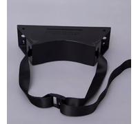 Supporto for bombola di gas multicolore in ABS for acetilene di azoto di ossigeno da 8-40 litri(Black)