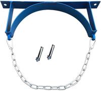 Supporto for bombola di ossigeno a parete, supporto for bombola di argon, supporto for bombola saldato, con viti e supporto a catena(L35cm(13 3/4"))