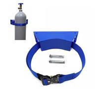 Supporto for bombola di ossigeno a parete - Supporto for cinghia regolabile for bombole di propano e azoto 1 pz.(Blue,2.5m)