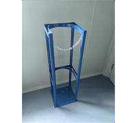 Supporto for bombola di ossigeno Base for supporto bombola di ossigeno Telaio for supporto bombola di gas con catena di sicurezza(100x34X30cm/)