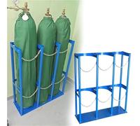 Supporto For Bombola Di Ossigeno, For Gas For Impieghi Gravosi Da 40 L, Con Catena Sicurezza, For Bombole Saldatura Commerciali For Ospedale(27cm(10.6in)-96cm(37.8) wide)