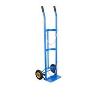 Supporto for bombola di ossigeno in acciaio for impieghi gravosi, carrello porta, staffa fissaggio universale for gas da 40/50 L for il trasporto(Black)