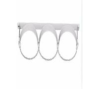 Supporto for bombola di ossigeno, supporto for bombola di ossigeno a parete con catena protettiva Supporto for bombola di ossigeno di fabbrica(Triple bottle 95cm/37.4")