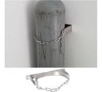 Supporto for bombola leggero da parete con supporto for bombola dotato di catena(12.6 in/32cm)