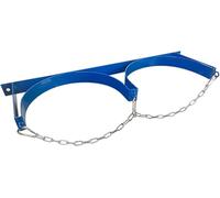 Supporto for bombole blu, supporto for bombole in acciaio da parete for casa/scuola e ospedale(25.6x7.9 in)