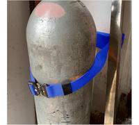 Supporto for bombole di gas da parete for pronto soccorso, supporto leggero for bombole con cinghie regolabili(Blue,9.4 inches(4 pcs))