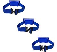 Supporto for bombole di ossigeno e acetilene con viti/cinghie for lo stoccaggio e l'organizzazione delle bombole(Blue,3pcs)