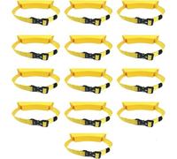 Supporto for bombole di ossigeno e acetilene con viti/cinghie for lo stoccaggio e l'organizzazione delle bombole(Yellow,13pcs)