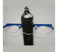 Supporto for bombole di ossigeno Supporto for bombole di ossigeno a parete Supporto for bombole di ossigeno con catena di sicurezza(L95cm(37 3/8"))