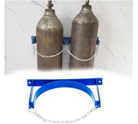 Supporto for bombole fisso a parete, adatto for lo stoccaggio di bombole in scuole, case e ospedali(1 Bottle - 13.8x7.9 in)