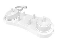 Supporto For Caricabatterie USB For Spazzolino Elettrico E Set Di Supporti For Testine For Spazzolino, Compatibile Con Gli Spazzolini Elettrici Oral B Braun Serie Pro E D(4 Brush heads Holder)