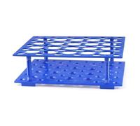 Supporto for centrifuga multifunzionale trapezoidale for provette da 0,2 ml a 50, 92 fori, supporto for fiale laboratorio, plastica blu Attrezzature da laboratorio