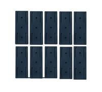 Supporto for Ciabatta Da Appendere Alla Parete Senza Perforazione Per Casa | Organizzatore di cavi autoadesivo con supporto for presa fissa for ufficio(Blue,10pcs)