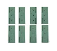 Supporto for Ciabatta Da Appendere Alla Parete Senza Perforazione Per Casa | Organizzatore di cavi autoadesivo con supporto for presa fissa for ufficio(Green,8pcs)
