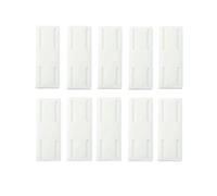 Supporto for Ciabatta Da Appendere Alla Parete Senza Perforazione Per Casa | Organizzatore di cavi autoadesivo con supporto for presa fissa for ufficio(White,5pcs)