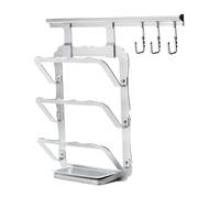 Supporto For Cucina E Bagno Anti-foratura, Ferramenta For Cucina, Forniture Pendenti, Portacoltelli In Alluminio Spaziale, Spesso, Da Parete
