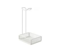Supporto For Cuffie Over-ear/supporto For Cuffie Da Tavolo Con Cestello Portaoggetti (capacità Di Carico Di 10 Kg): Ideale For Sale Da Gioco E Spazi Di Lavoro(White,12x25x28cm)
