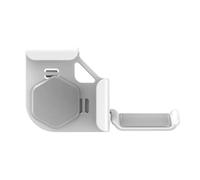 Supporto for cuffie over-ear/supporto for monitor del computer: dotato di morbida imbottitura for proteggere lo schermo dai graffi,utilizzato anche for appendere cappelli(White)