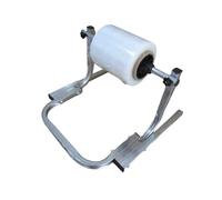 Supporto for distributore di rotoli di pluriball, facile sostituzione della pellicola, supporto manuale in schiuma for pluriball for rotoli di cotone perlato ed EPE(40x40x25cm)