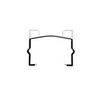 Supporto For Elica, Paletta, Stabilizzatore, Staffa Fissa, Mensola, Chiusura, Protezione, Fascia, Compatibile Con Accessori For Droni Hubsan Zino 2(Props holder)