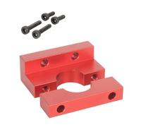 Supporto for estrusore hotend V6 Volcano BP6, blocco fisso, staffa di montaggio for parti di stampante 3D Ender3 CR10 Series(Red)