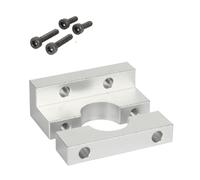 Supporto for estrusore hotend V6 Volcano BP6, blocco fisso, staffa di montaggio for parti di stampante 3D Ender3 CR10 Series(Silver)
