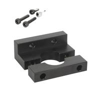 Supporto for estrusore hotend V6 Volcano BP6, blocco fisso, staffa di montaggio for parti di stampante 3D Ender3 CR10 Series(Black)