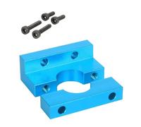 Supporto for estrusore hotend V6 Volcano BP6, blocco fisso, staffa di montaggio for parti di stampante 3D Ender3 CR10 Series(Blue)