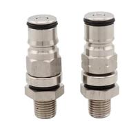 Supporto for fusto a sfera Cornelius for birra fatta in casa - 19/32-18" UNF con gruppo paratia BSP da 1/4" for spillatore di birra, 1 pz.(Liquid)