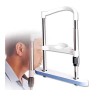 Supporto for il mento for strumenti ottici, supporto for la fronte, accessori for optometria, supporto for il mento ergonomico curvo for autorefrattometro, allenamento della vista, strumento ottico