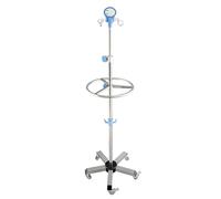 Supporto for infusione in acciaio inossidabile, supporto for gocciolamento mobile regolabile for pompa a siringa for for, tubo ispessito con classificazione laser