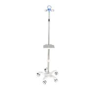 Supporto for infusione, supporto for flebo regolabile e mobile con vassoio for pompa for, for for iniezione, rotelle silenziose