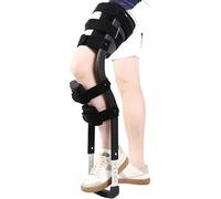 Supporto for la mobilità delle gambe e delle ginocchia con cinghie regolabili for le cosce e tappetini antiscivolo, design a curvatura bionica e stabilità alla gravità, sicuro con carico 0 e peso di 1