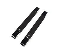 Supporto for lavatrice Base mobile regolabile for frigorifero Staffa for rulli mobili Traslochi for mobili for elettrodomestici universali(1 pair of black)