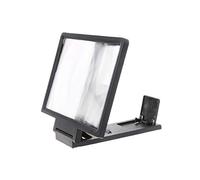 Supporto for lente d'ingrandimento for schermo HD for cellulare con amplificatore 3D(Black)