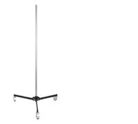 Supporto for luce con impugnatura a pistola da 63 cm-190 cm, vite da 1/4 e 3/8 con ruote, treppiede pieghevole for flash da studio, luce LED, softbox, luce COB(Just light stand)
