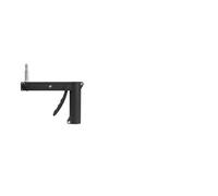 Supporto for luce con impugnatura a pistola da 63 cm-190 cm, vite da 1/4 e 3/8 con ruote, treppiede pieghevole for flash da studio, luce LED, softbox, luce COB(Just gun holder)